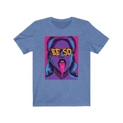 Blue Unisex T-Shirt with Animux Beso Album Art