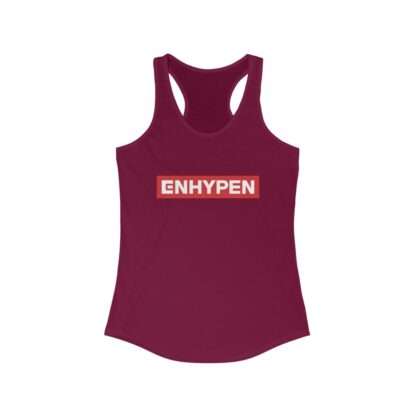 Cardinal Red Enhypen Racerback Tank for Women