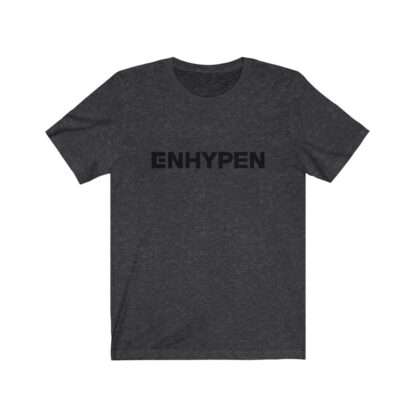 Dark Heather Enhypen Unisex T-Shirt for Men and Women