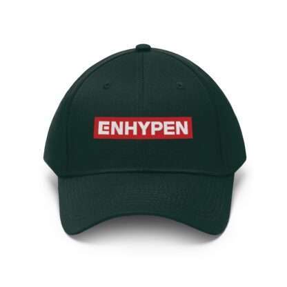 Deep Green Enhypen Hat for Men and Women