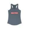 Gray Enhypen Racerback Tank for Women