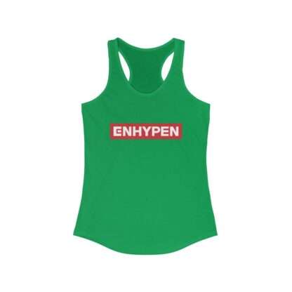 Green Enhypen Racerback Tank for Women