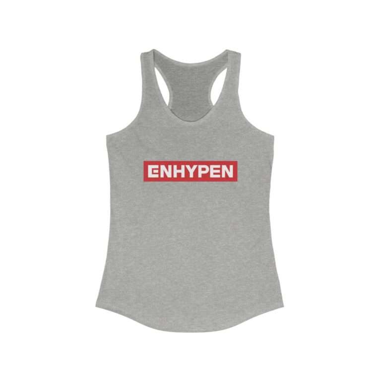 Heather Enhypen Racerback Tank for Women