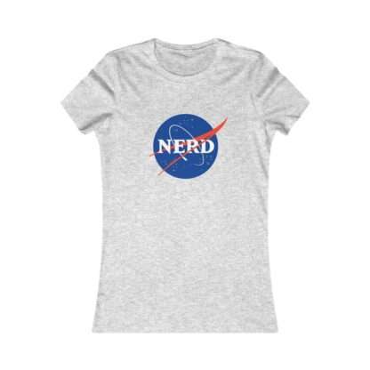 Heather NASA "nerd" women's t-shirt