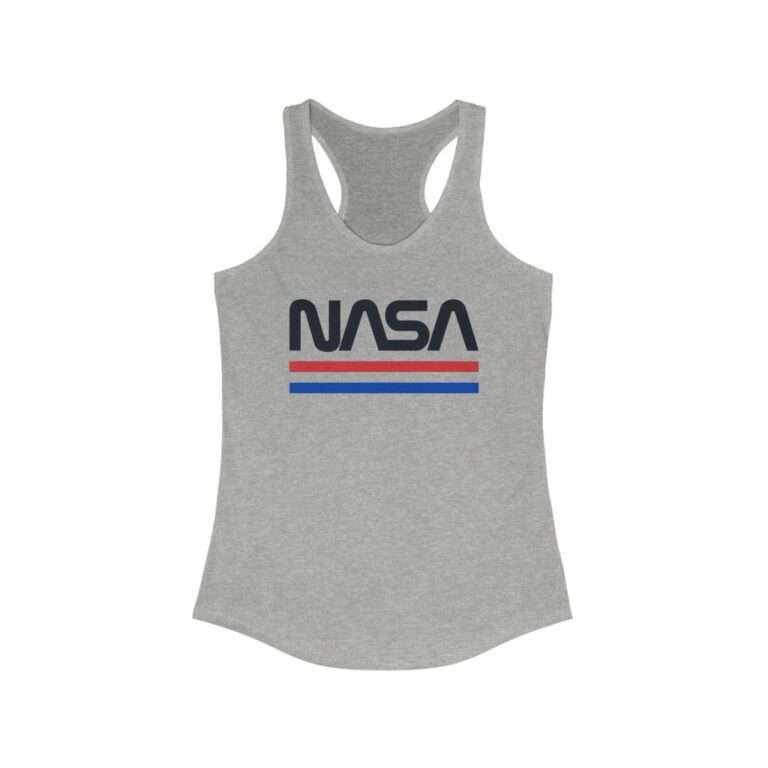 Heather NASA racerback tank for women