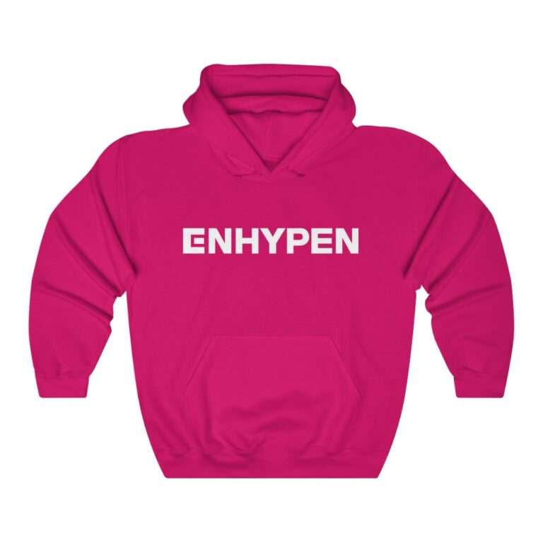 Hot Pink Enhypen Unisex Hoodie for Men and Women