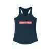 Navy Blue Enhypen Racerback Tank for Women