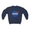 NASA "Nerd" unisex sweatshirt - navy-blue