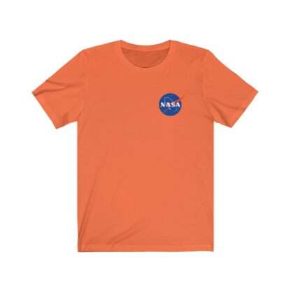 "Take Me To Mars" NASA unisex orange color t-shirt - front