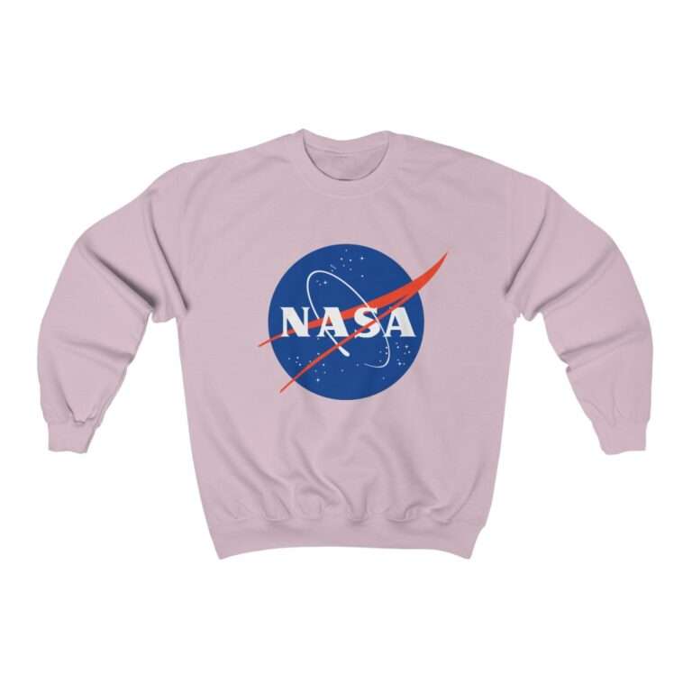 Classic NASA unisex sweatshirt - pink