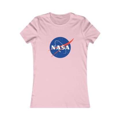 Pink NASA women's t-shirt