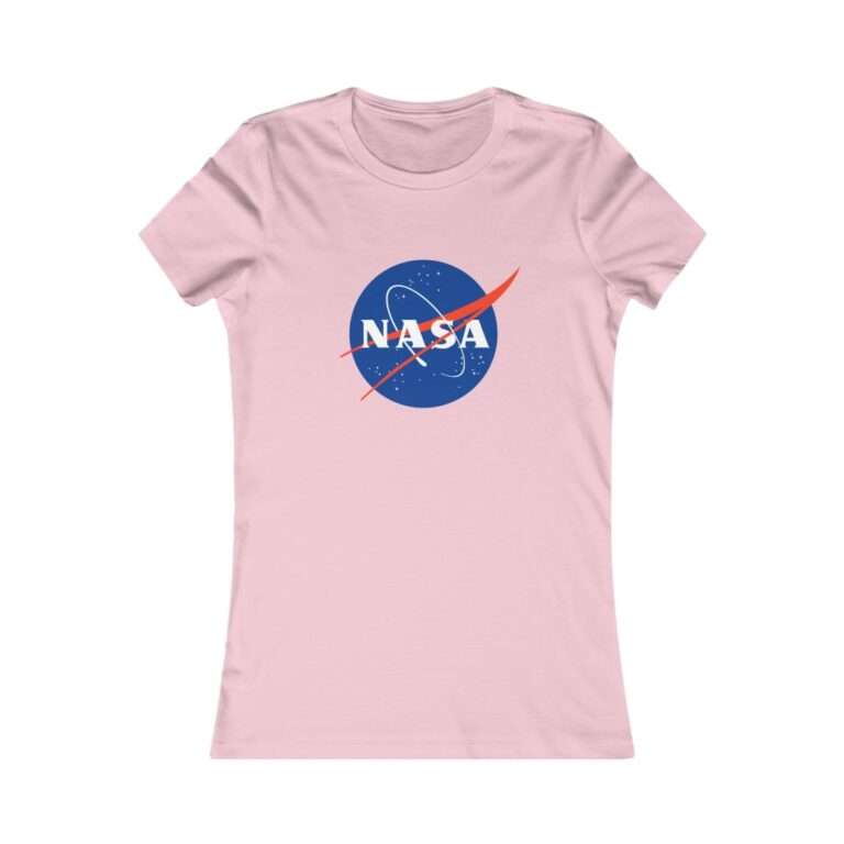 Pink NASA women's t-shirt