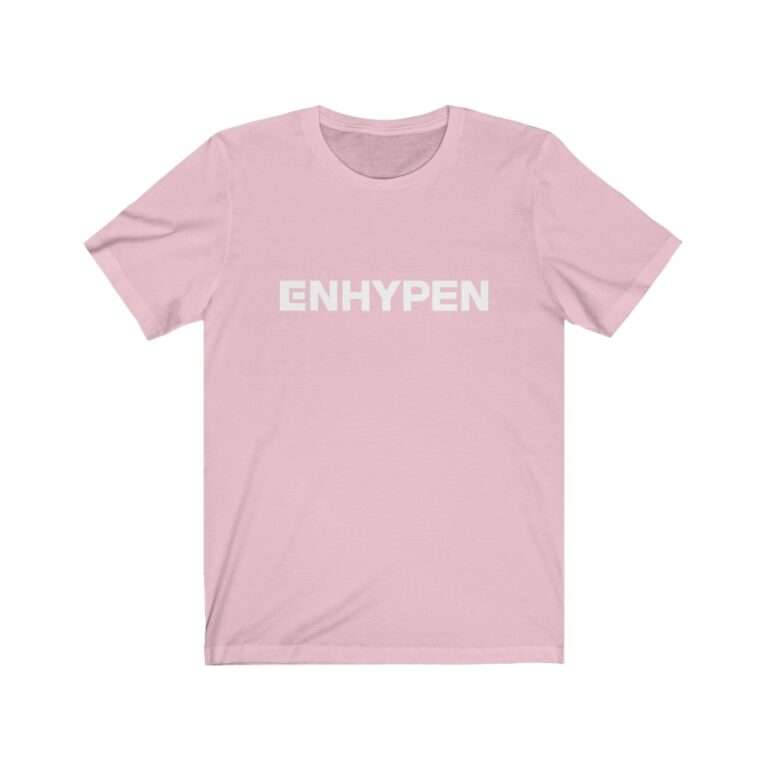 Pink Enhypen Unisex T-Shirt for Men and Women