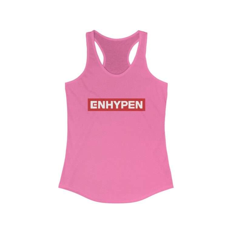 Pink Enhypen Racerback Tank for Women
