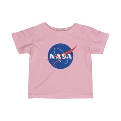 Pink NASA baby t-shirt
