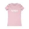 Pink NASA women t-shirt featuring NASA worm logo