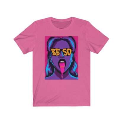 Pink Unisex T-Shirt with Animux Beso Album Art