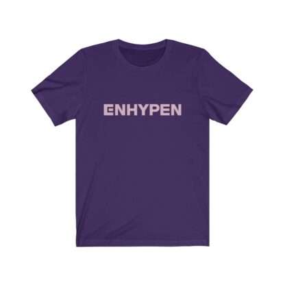 Purple Enhypen Unisex T-Shirt for Men and Women