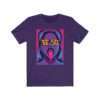 Purple Unisex T-Shirt with Animux Beso Album Art