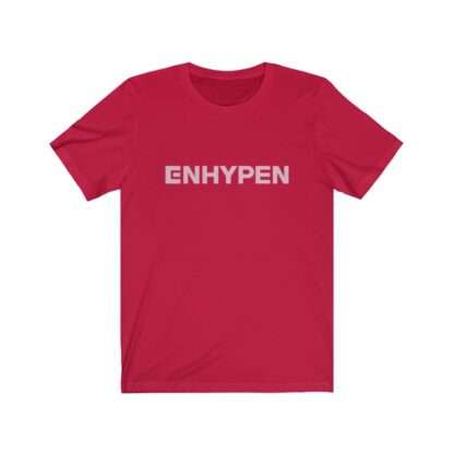 Red Enhypen Unisex T-Shirt for Men and Women