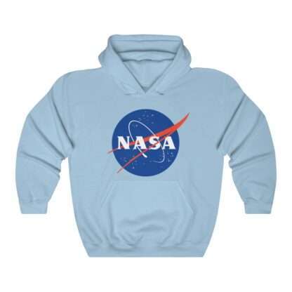 Classic NASA unisex hoodie - sky-blue