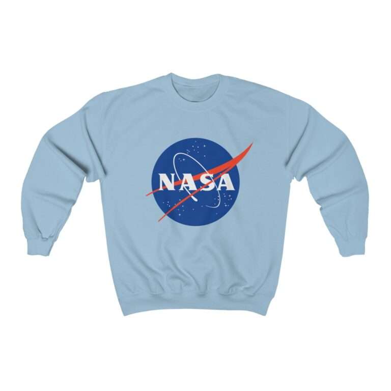 Classic NASA unisex sweatshirt - sky-blue