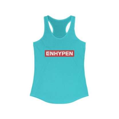 Teal Enhypen Racerback Tank for Women