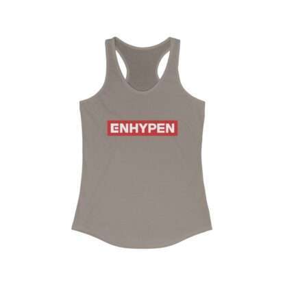 Warm Gray Enhypen Racerback Tank for Women