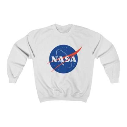 Classic NASA unisex sweatshirt - white