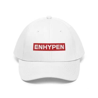 White Enhypen Hat for Men and Women