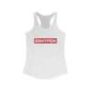 White Enhypen Racerback Tank for Women