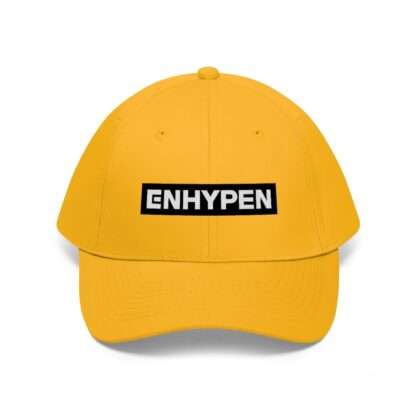 Yellow Enhypen Hat for Men and Women