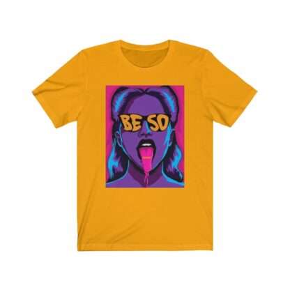 Yellow Unisex T-Shirt with Animux Beso Album Art