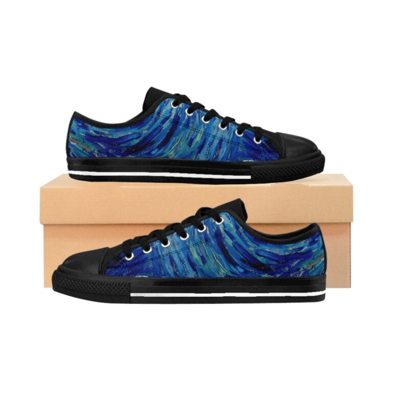Vincent van Gogh "The Starry Night" Men's Sneakers