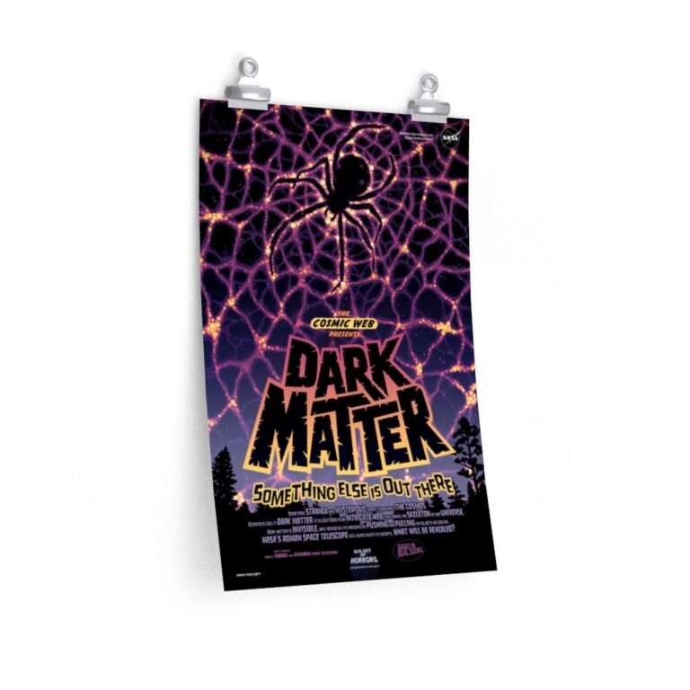 Dark Matter: Printed NASA horror poster