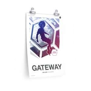 Gateway: Printed NASA "Moon to Mars" poster