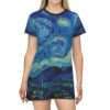 Vincent van Gogh "The Starry Night" T-Shirt Dress