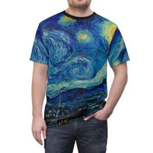 Vincent van Gogh "The Starry Night" Unisex Novelty T-Shirt