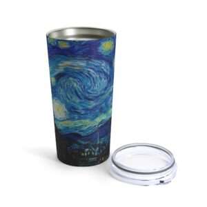 20oz Tumbler ft. "The Starry Night" by Vincent van Gogh