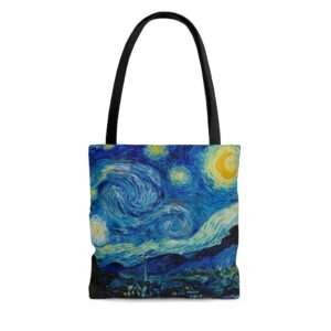 Tote Bag ft. "The Starry Night" by Vincent van Gogh