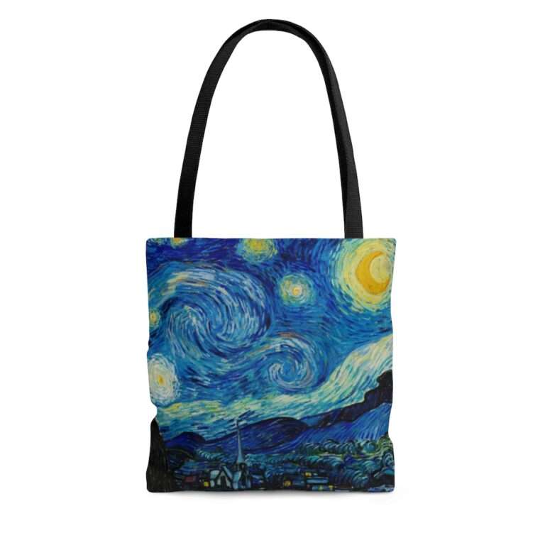 Tote Bag ft. "The Starry Night" by Vincent van Gogh
