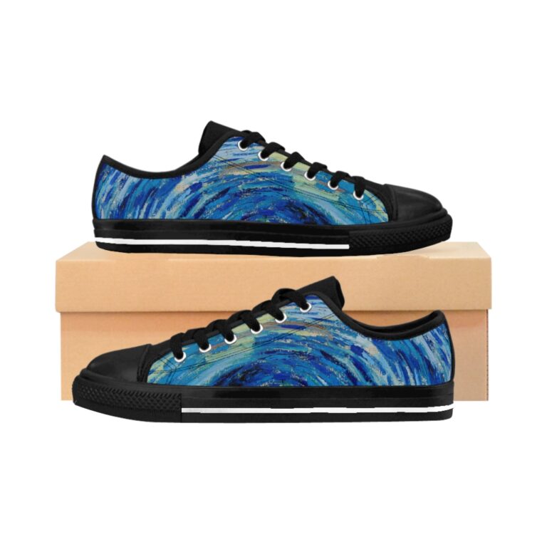 Vincent van Gogh "The Starry Night" Women's Sneakers