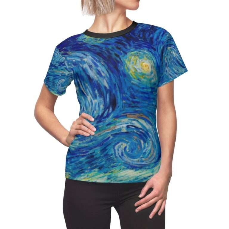 Vincent van Gogh "The Starry Night" Women's Novelty T-Shirt