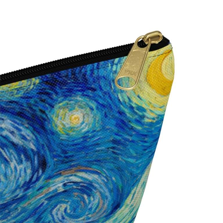 T-bottom Pouch ft. "The Starry Night" by Vincent van Gogh - Image 12