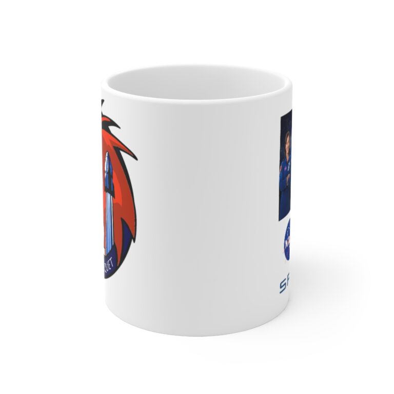 NASA Mug for "CREW-2" Mission ft. SpaceX Crew Dragon - Image 2