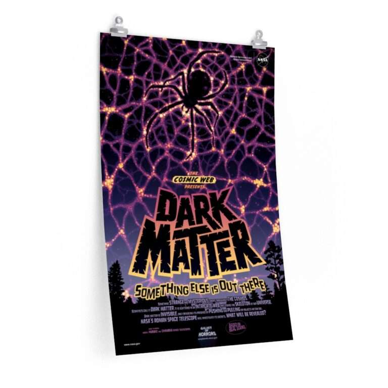 Dark Matter: Printed NASA horror poster