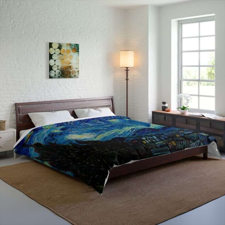 Comforter ft. "The Starry Night" by Vincent van Gogh - Image 2