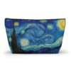 T-bottom Pouch ft. "The Starry Night" by Vincent van Gogh - Image 2