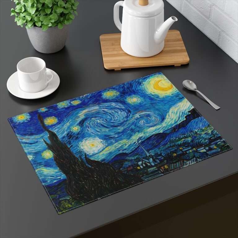 Table Placemat ft. "The Starry Night" by Vincent van Gogh - Image 2