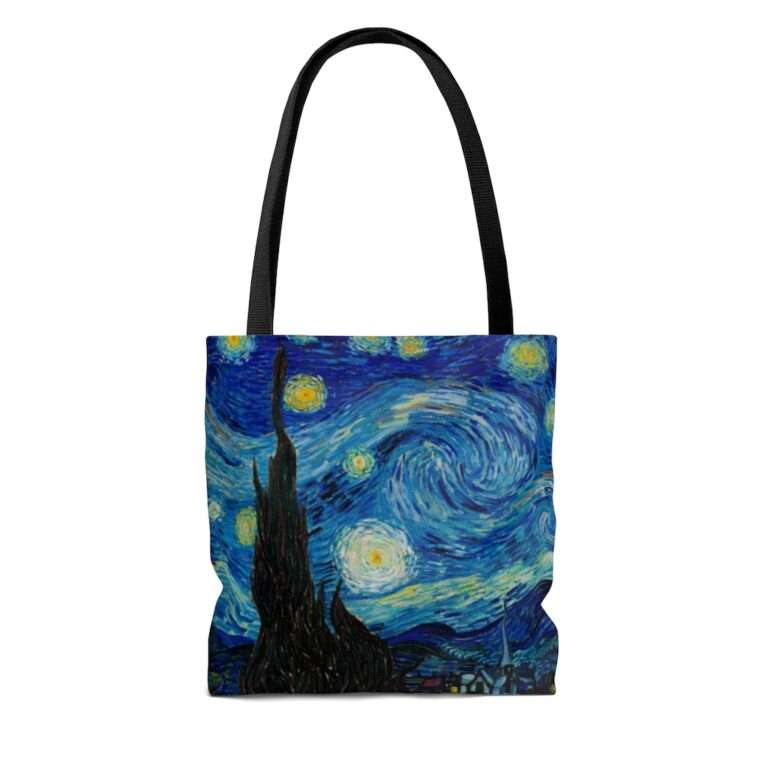 Tote Bag ft. "The Starry Night" by Vincent van Gogh - Image 2